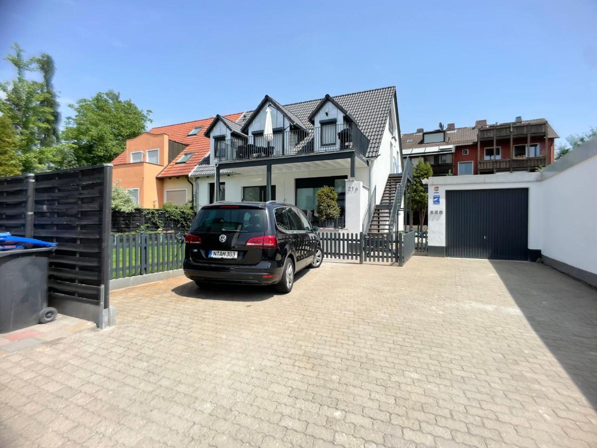 M-Style 04 Apartment Mit Balkon Und Gasgrill, 24H Self-Check-In, Free Parking, Netflix Norymberga Zewnętrze zdjęcie